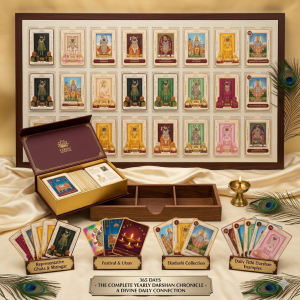 Shrinathji 365 Days Daily Darshan Mega Card Deck – Complete Yearly Tithi & Utsav Shringar Collection